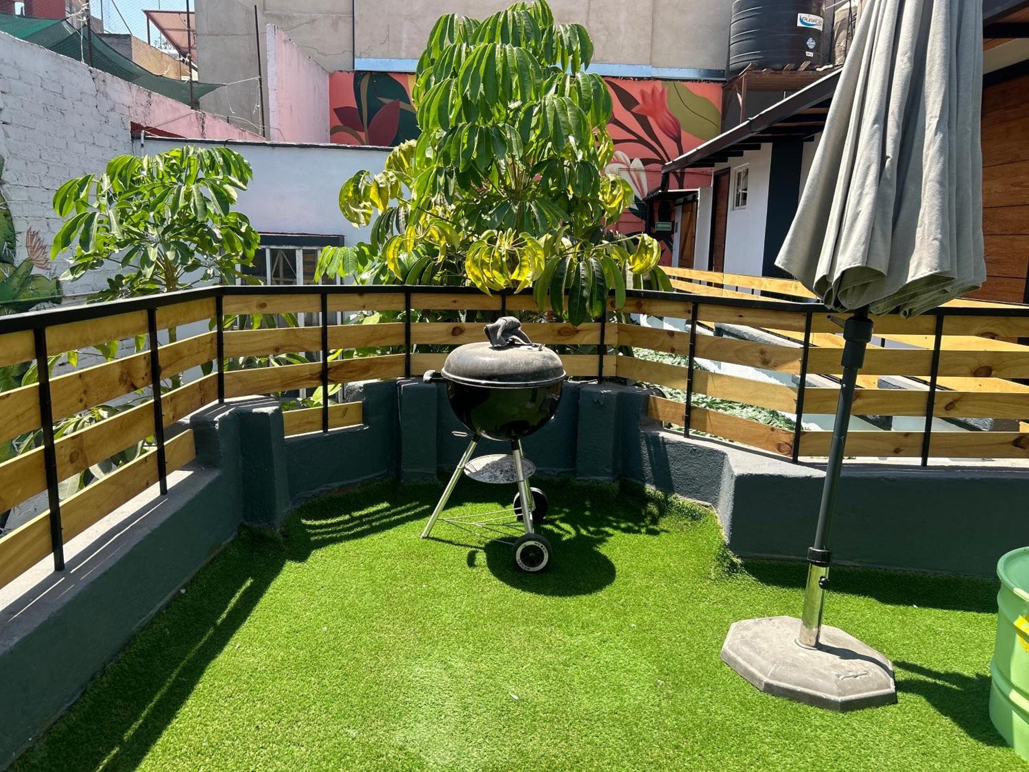 Casa Columpio Hostel Kota Meksiko Bagian luar foto