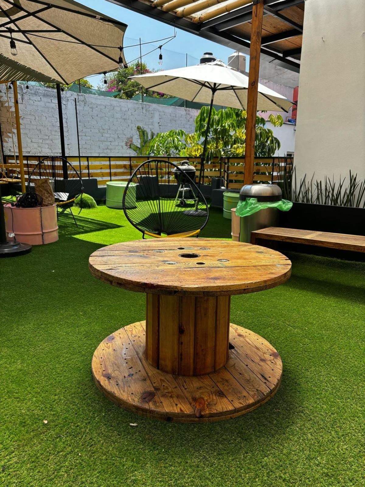Casa Columpio Hostel Kota Meksiko Bagian luar foto